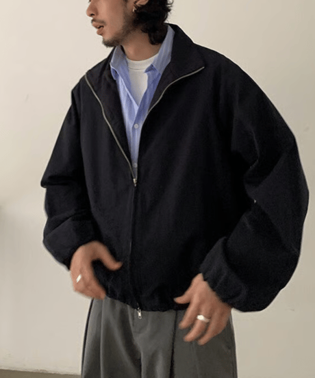 Retro Stand-Up Collar Jacket