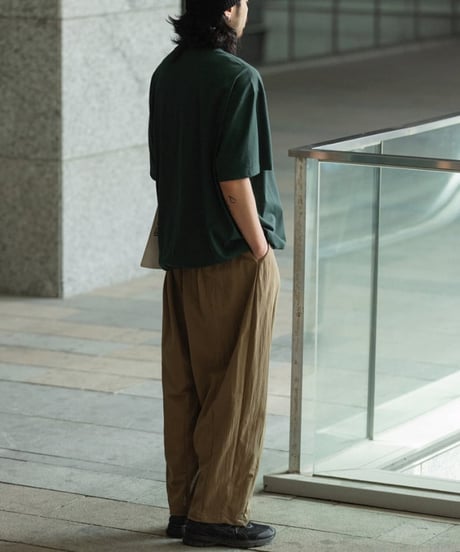 Cord Design 1POC Wide Silhouette T-Shirt