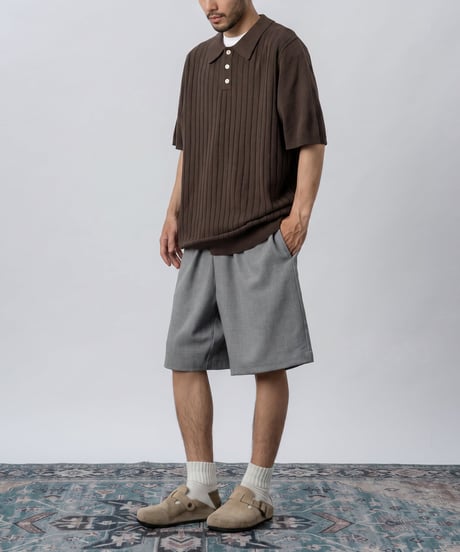 Clear Drape Easy Short Pants / 2color