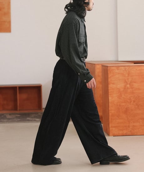 Authentic Navy Loose Pants