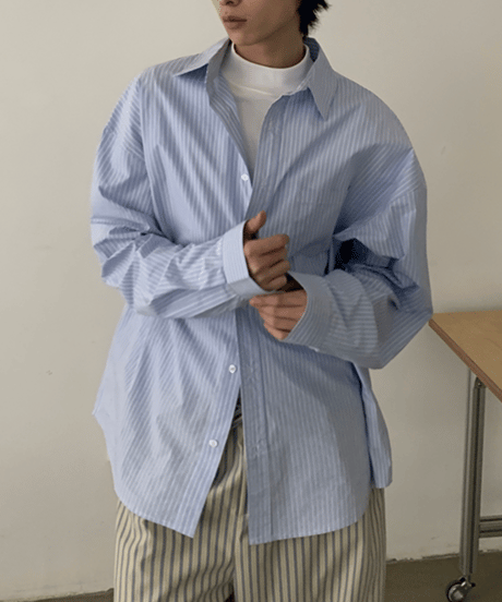 Versatile Striped Commuter Shirt