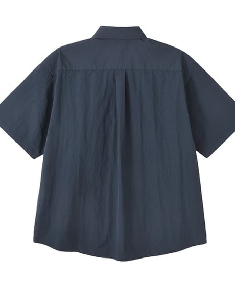 Wide Form Clean Regular Collar Shirt / 2color