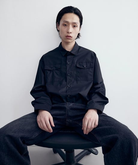 Versatile Black Long Sleeve Shirt