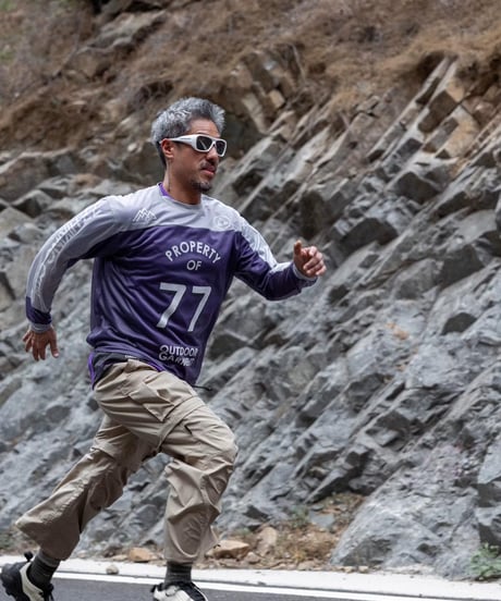 PROPERTY OF 77 Mesh Pullover Top