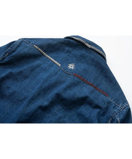 Vintage Denim Jacket with Embroidery