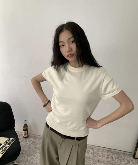 Retro Knitted Casual Tee