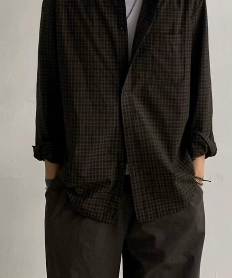 Retro Plaid Casual Shirt