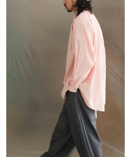Raglan Clear Loose Long Sleeve Shirt / 4color
