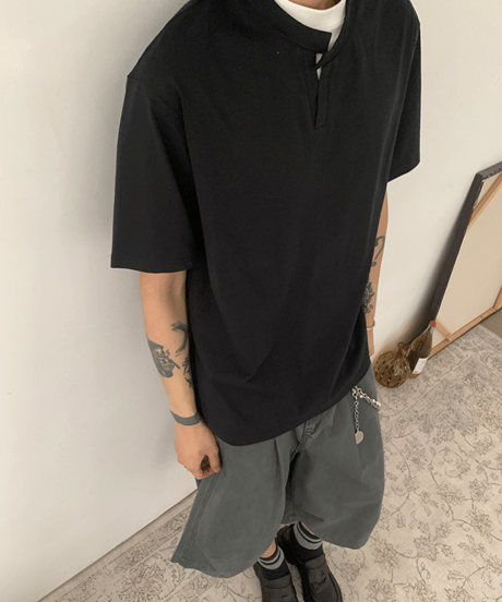 Irregular Color Block T-Shirt