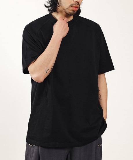 Clean Stitch Raglan Sleeve T-Shirt  / 2color
