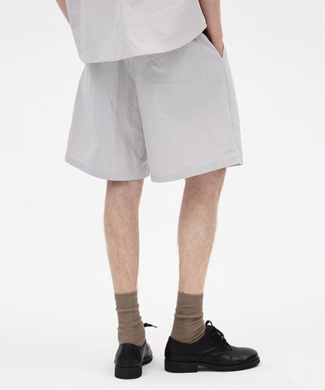 Wide Form Clean Short Pants / 2color