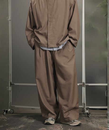 Relaxed Wide Easy Trousers / 2color