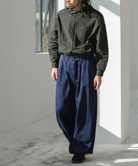 High Loose Easy Denim Pants