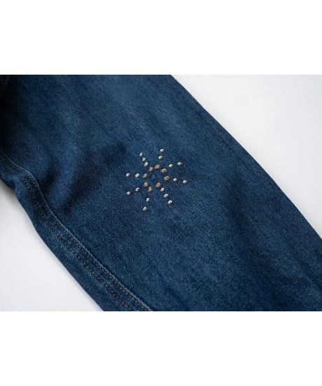 Vintage Denim Jacket with Embroidery