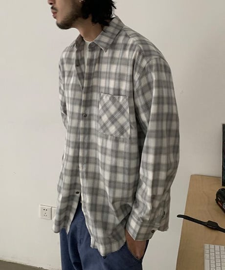 Retro Plaid Casual Shirt