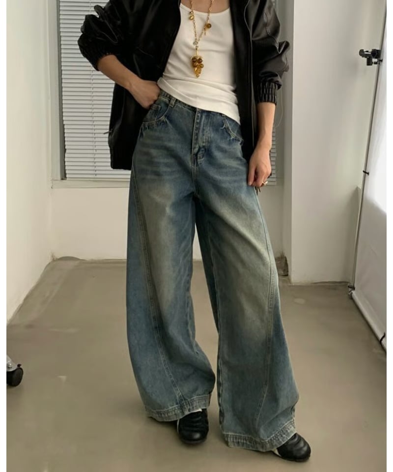 在庫限り】Vintage Curved Knife Jeans | keels