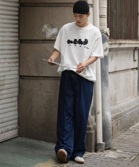WIDE DENIM PANTS