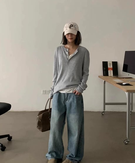 Retro Loose Baggy Jeans