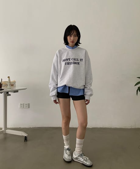 Retro Lettered Sweatshirt