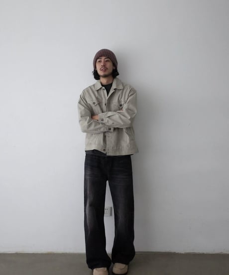 Loose Denim Jacket / 2color