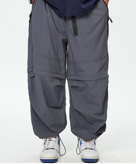 LOOSE CONVERTIBLE PANTS / 2COLORS