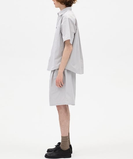 Wide Form Clean Regular Collar Shirt / 2color