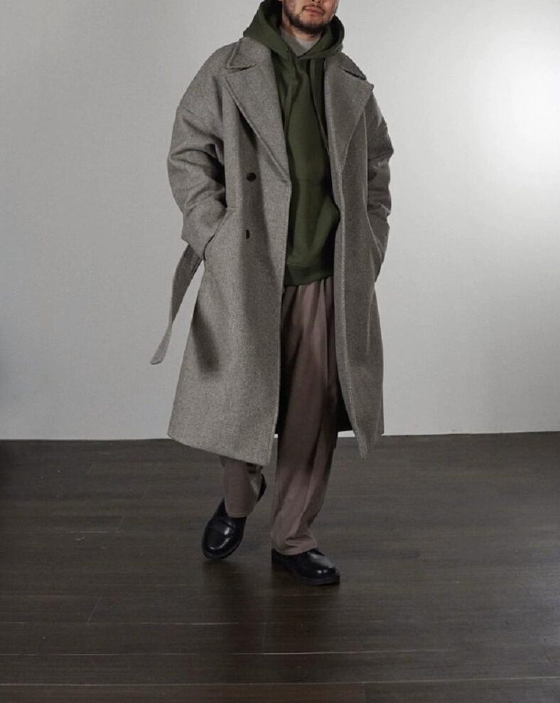 Herringbone Tweed Coat | keels