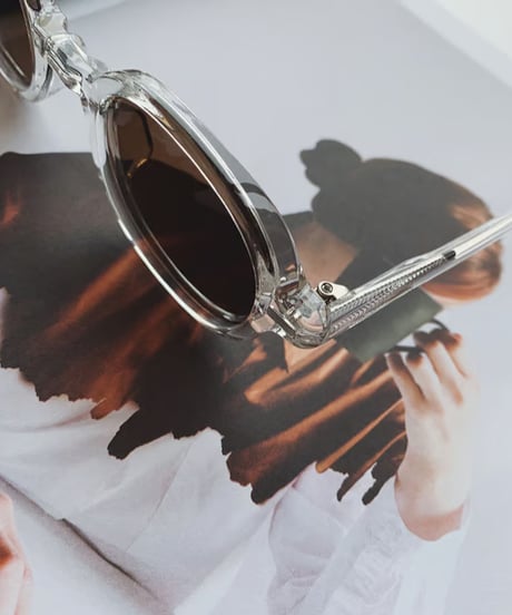 OVAL SUNGLASSES / 3COLORS