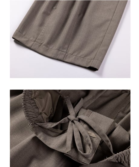 Relaxed Wide Easy Trousers / 2color