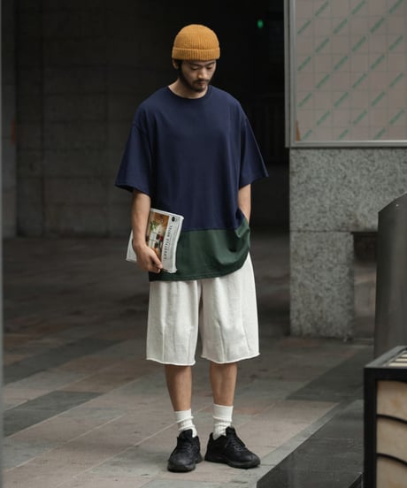 CUT OFF EASY SHORTS / 4COLORS