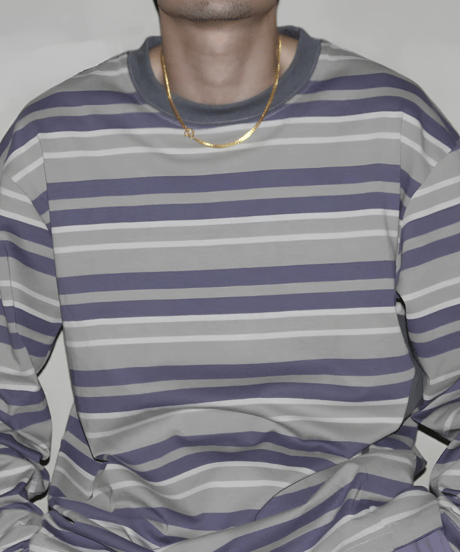 Retro Striped Long Sleeve Tee
