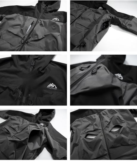 【Currahee×Keels】 Outdoor Multi-Pocket Jacket / 3color