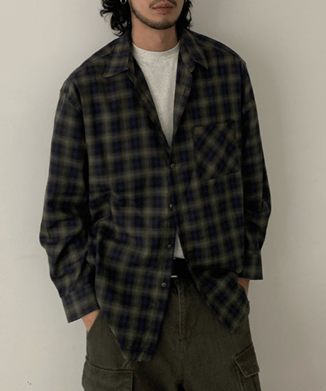 Retro Plaid Casual Shirt