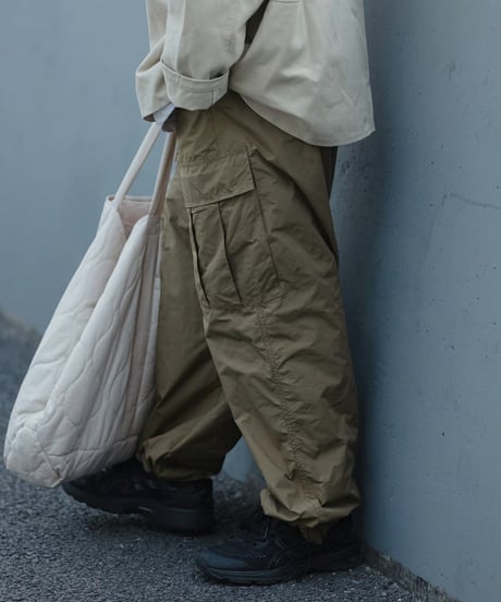 LOOSE FIT EASY CARGO PANTS / 3COLORS