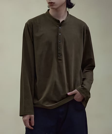 Minimalist Long-Sleeve Top / 2color