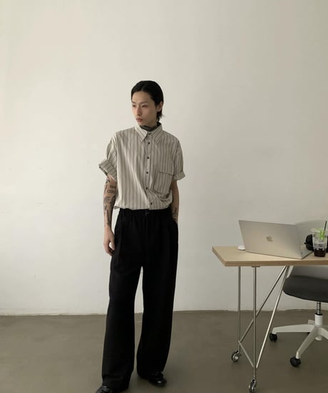 Retro Striped Casual Shirt