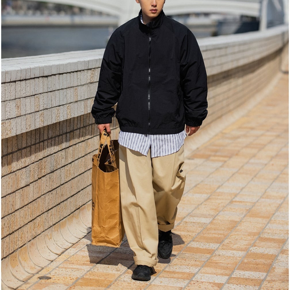 Wide Straight Tuck Easy Pants / 3color | keels