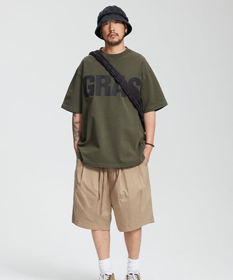 Big Logo Gras Tee / 2colors