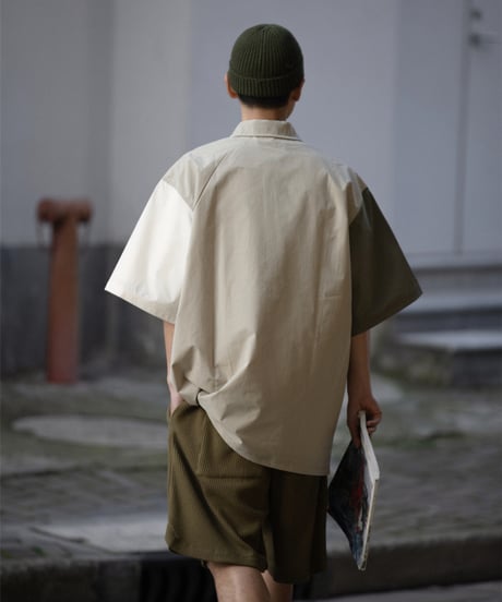 Multicolor Loose Polo Shirt / 2color