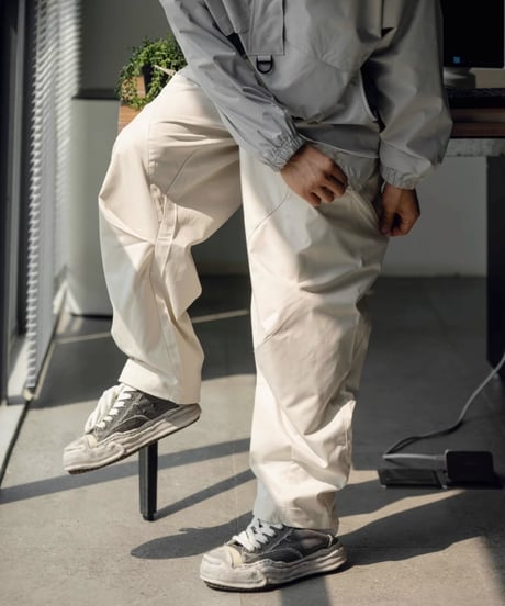 Wide Tapered Tech Cargo Pants / 3color