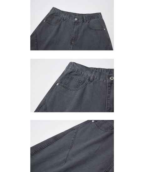 Side Stitch Wide Easy Pants / 5color