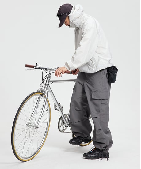 BAGGY LOOSE EASY CARGO PANTS / 2COLORS