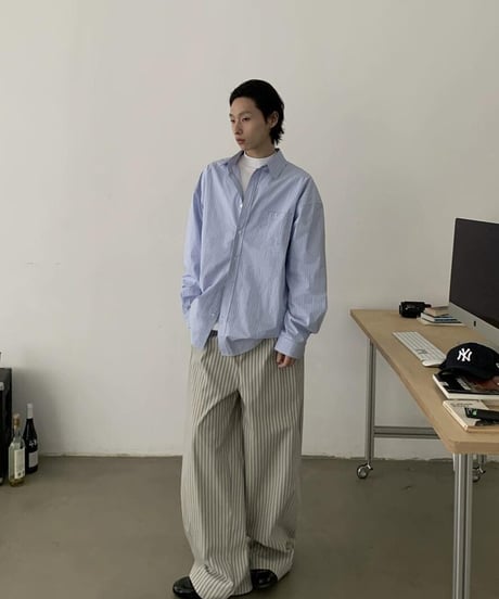 Versatile Striped Commuter Shirt