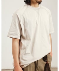 Clean Stitch Raglan Sleeve T-Shirt  / 2color