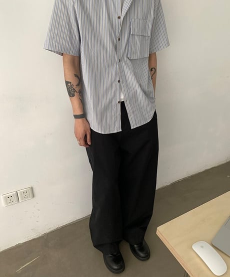 Retro Striped Casual Shirt