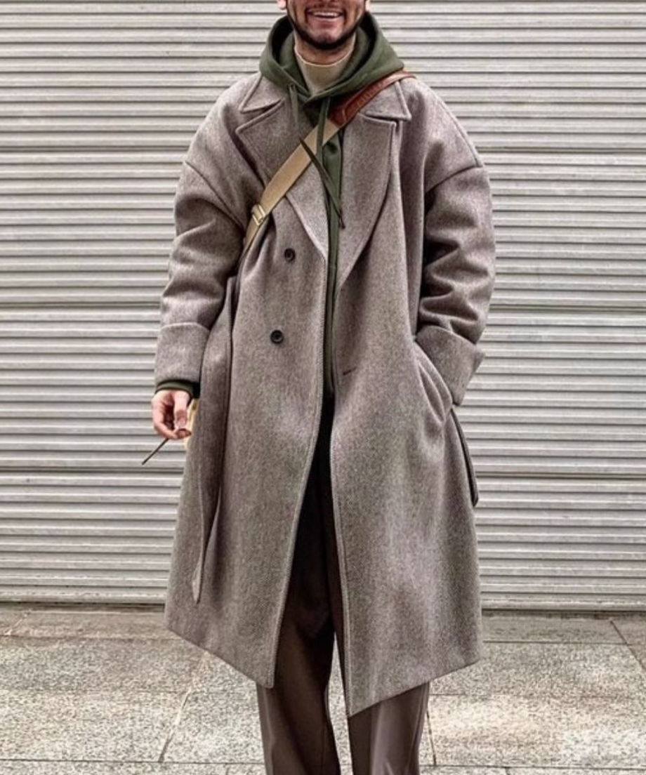 Herringbone Tweed Coat | keels