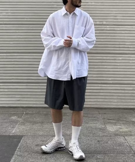 【在庫限り】 Essential Loose-Fit Oversized Shirt