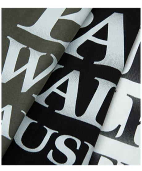 LETTER BACK PRINTED LOOSE TEE / 3COLORS