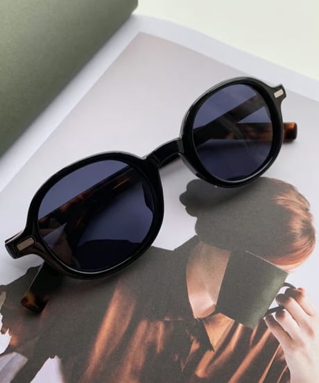 OVAL SUNGLASSES / 3COLORS