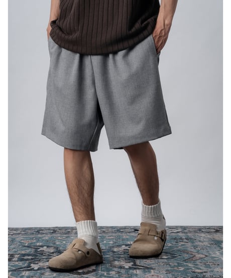 Clear Drape Easy Short Pants / 2color